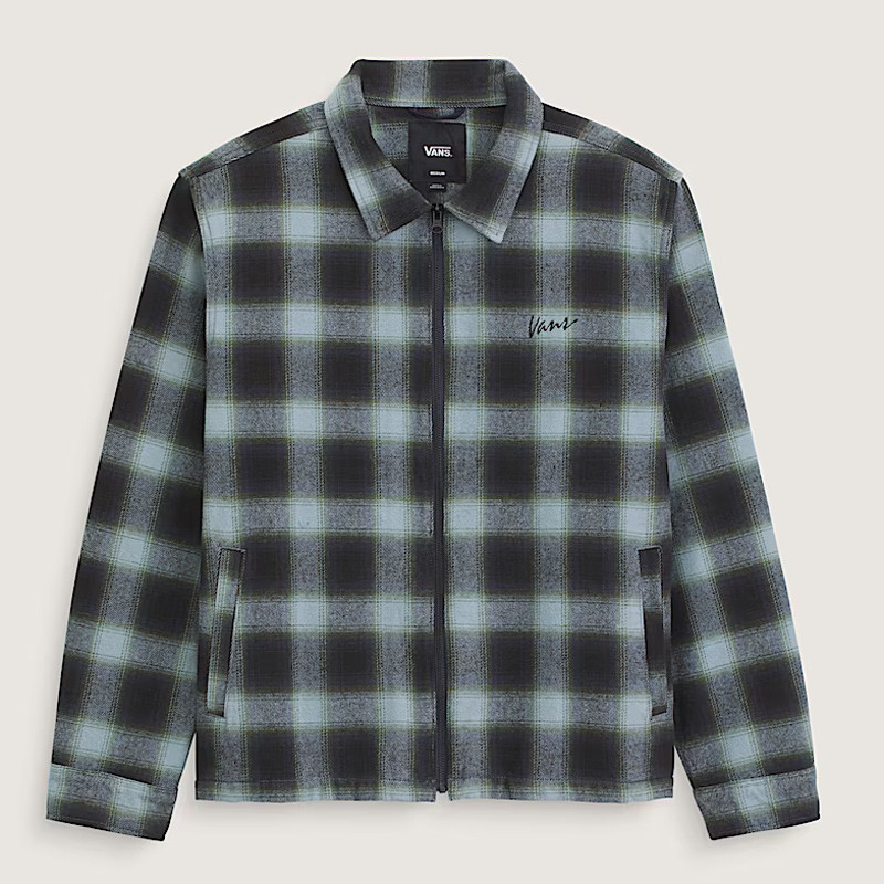 Chaqueta Vans: Crestmont Plaid Shacket (Parisian Night)