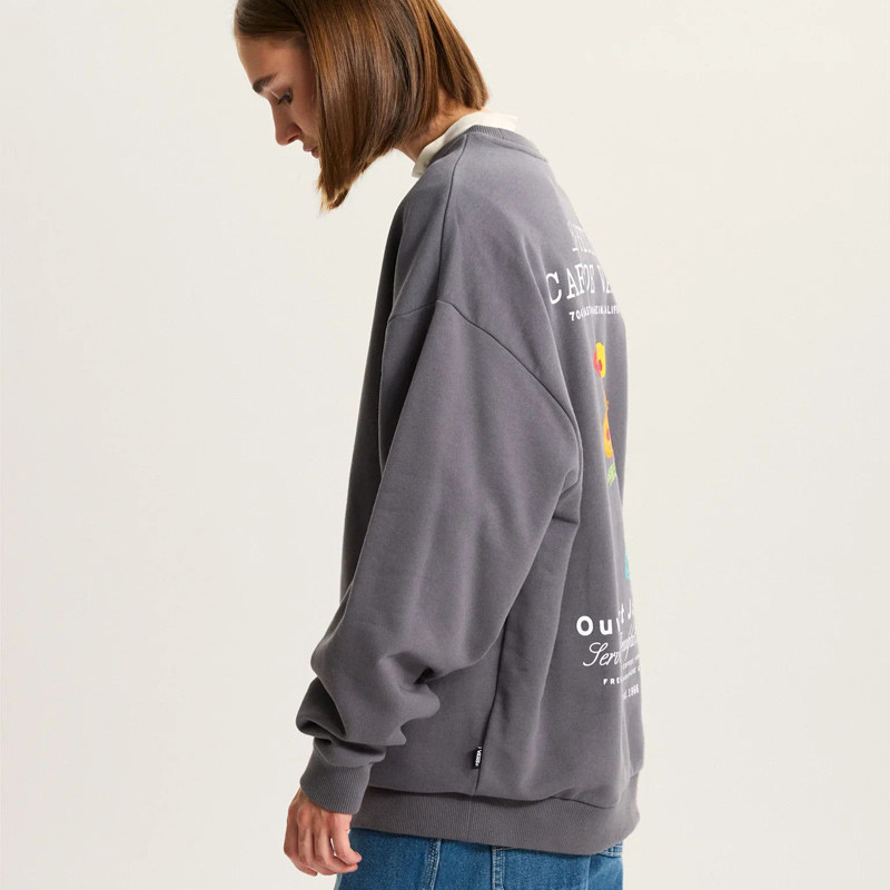 Sudadera Vans: Cafe Vans OS PO (Asphalt)