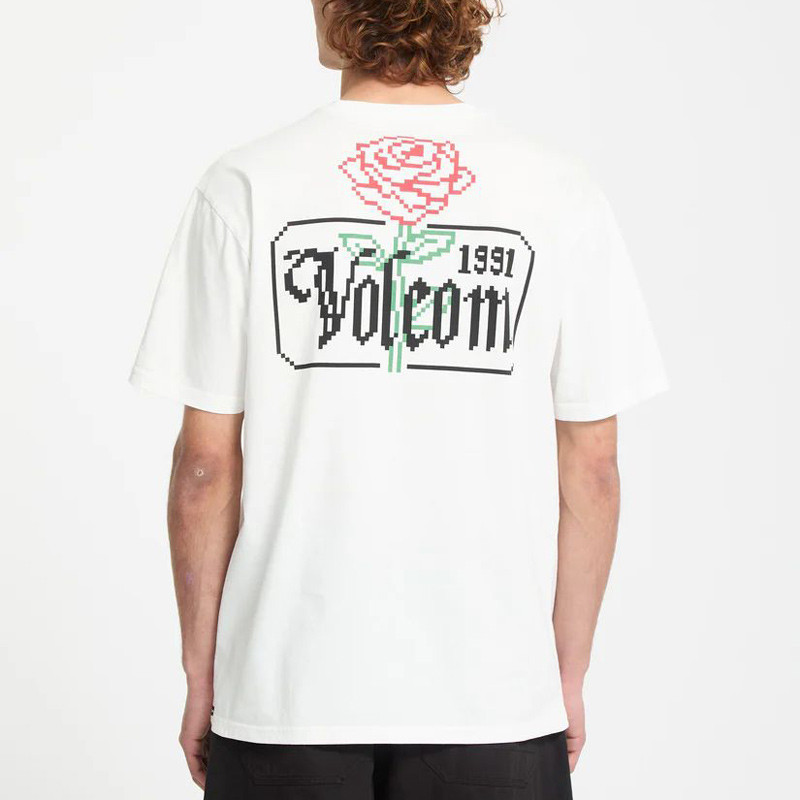 Camiseta Volcom: Pleasantry Sst (Off White)