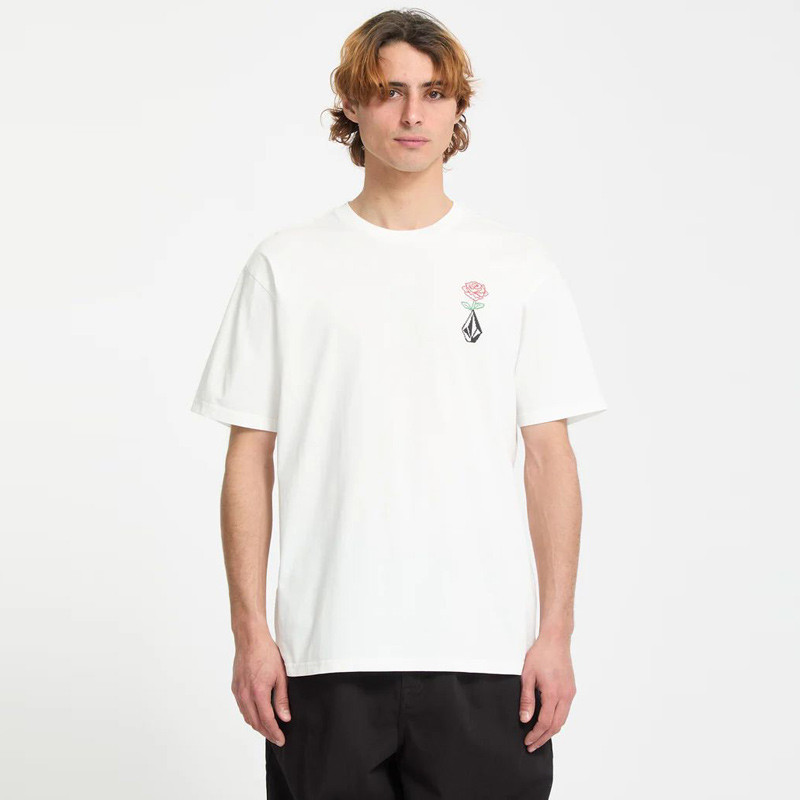 Camiseta Volcom: Pleasantry Sst (Off White)