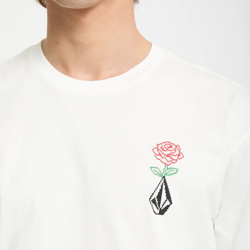 Camiseta Volcom: Pleasantry Sst (Off White)