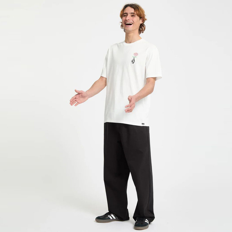 Camiseta Volcom: Pleasantry Sst (Off White)