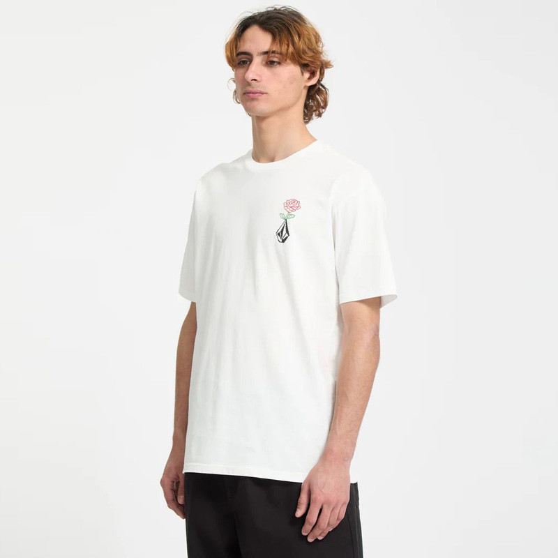 Camiseta Volcom: Pleasantry Sst (Off White)