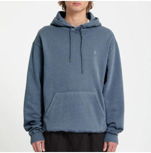 Sudadera Volcom: Single Stone Pw Po (Blue Wash)