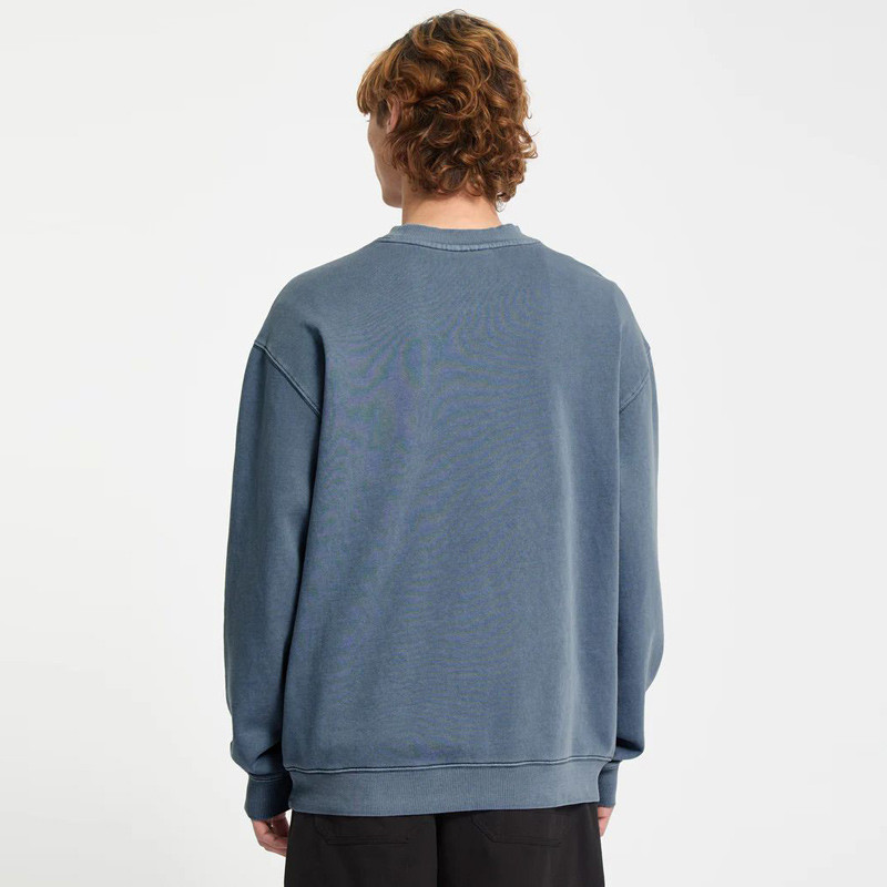 Sudadera Volcom: Single Stone Pw Crew (Blue Wash)