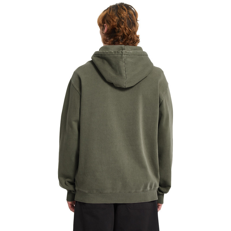 Sudadera Volcom: Single Stone Pw Po (Dark Olive)
