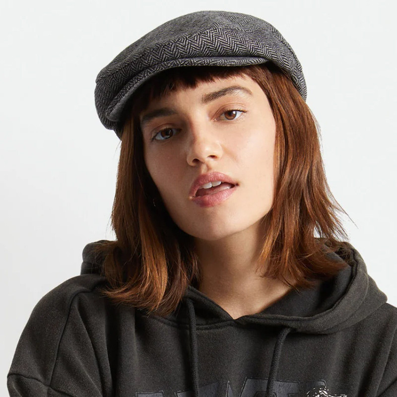 Gorra Brixton: Hooligan Snap Cap (Grey Black)