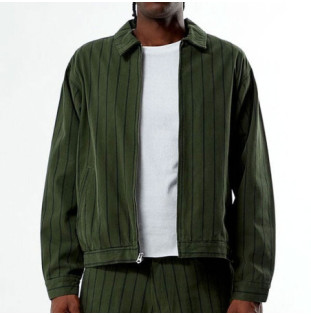 Chaqueta Obey: Obey Stripe Zip Up Jckt (Duffle Bag Mult)