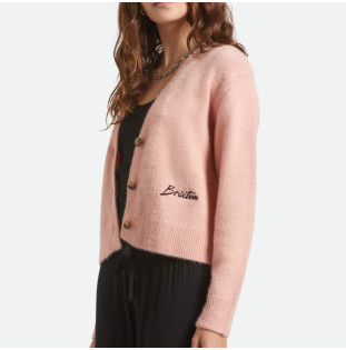 Jersey Brixton: Town Cardigan (Mellow Rose)