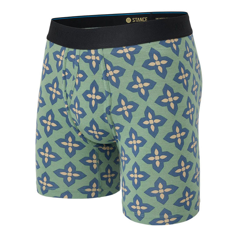 Boxer Stance: Ceramic 3 Boxer Brief (Green)