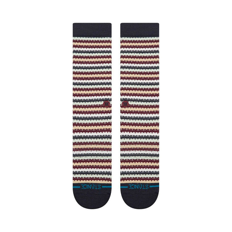 Calcetines Stance: Chiclets Waffle Knit Crew (Navy)