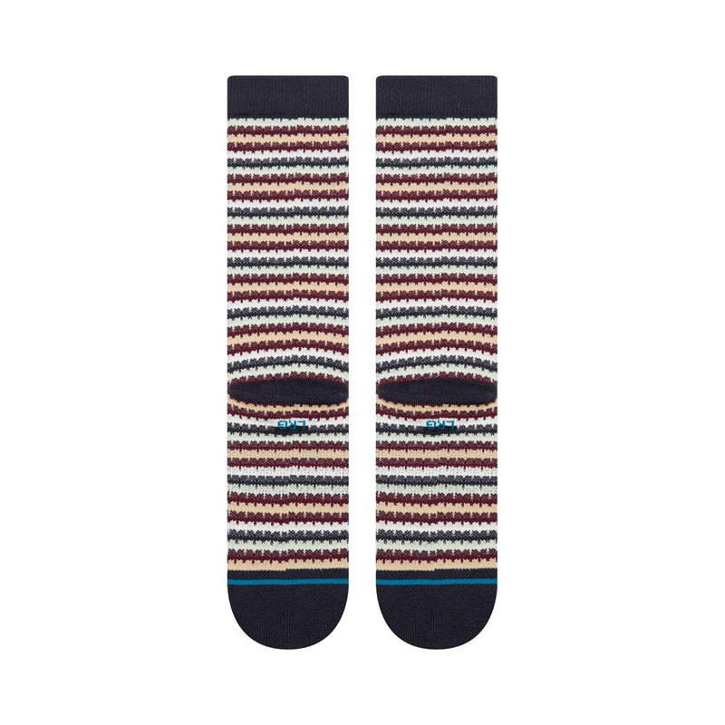 Calcetines Stance: Chiclets Waffle Knit Crew (Navy)