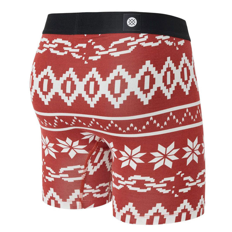 Boxer Stance: Break The Season Boxer Brief (Red)