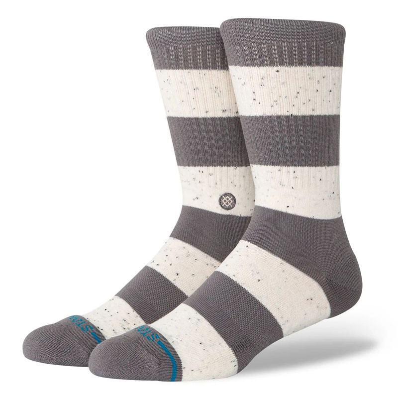 Calcetines Stance: Nep Stripe Crew (Grey)