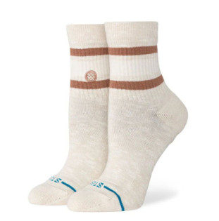 Calcetines Stance: Womens Boyd Slub Quarter (Cream)
