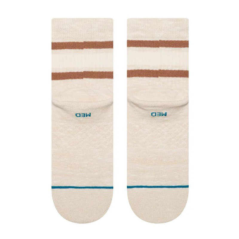 Calcetines Stance: Womens Boyd Slub Quarter (Cream)