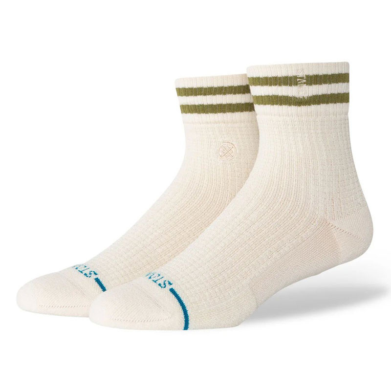 Calcetines Stance: Waffles N Butterv Qtr (Ivory)