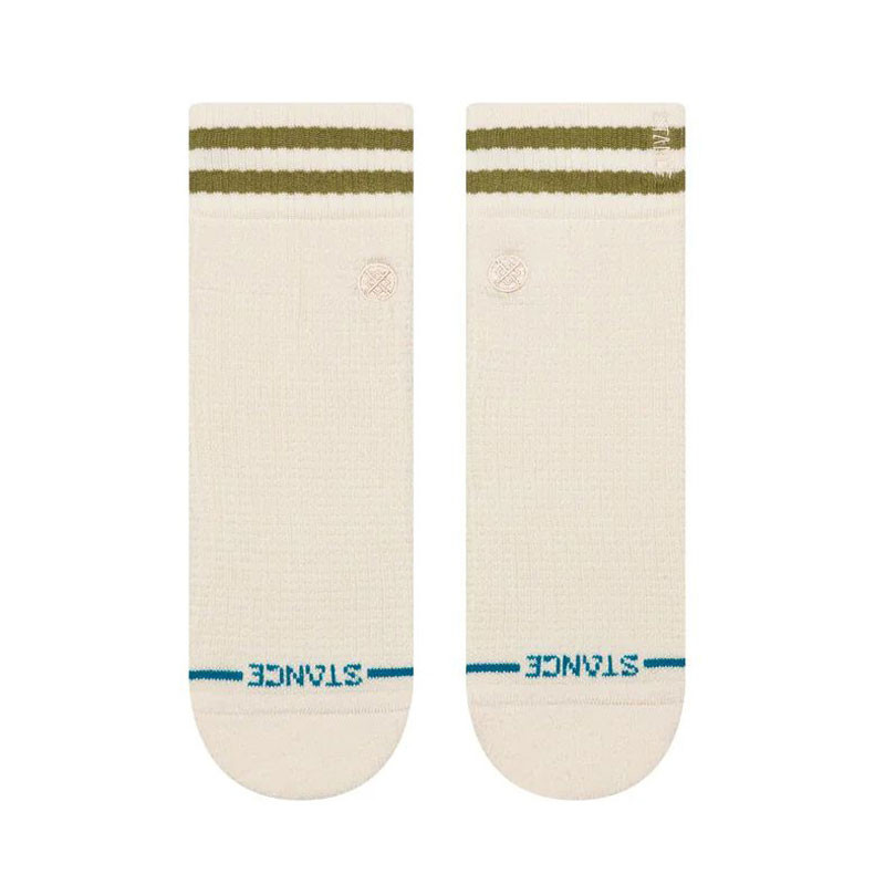 Calcetines Stance: Waffles N Butterv Qtr (Ivory)