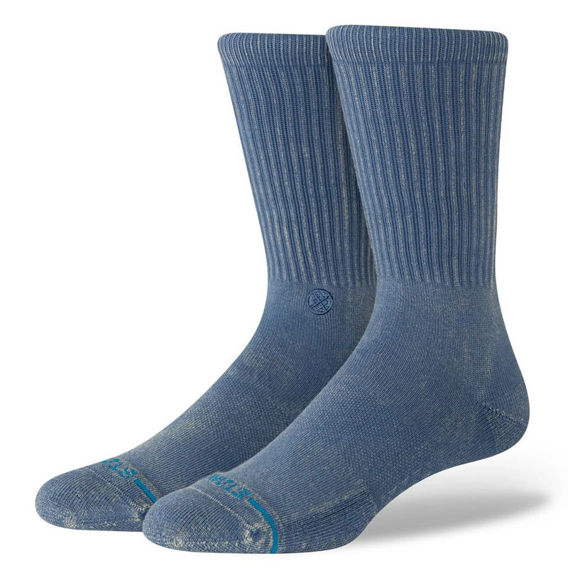 Calcetines Stance: Icon Dyed Crew (Sea Blue)