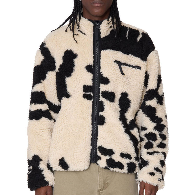 Chaqueta Obey: Obey Shaggy Sherpa Jacket (Clay Multi)
