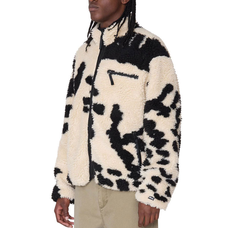 Chaqueta Obey: Obey Shaggy Sherpa Jacket (Clay Multi)