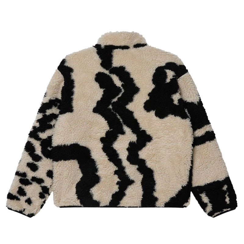 Chaqueta Obey: Obey Shaggy Sherpa Jacket (Clay Multi)