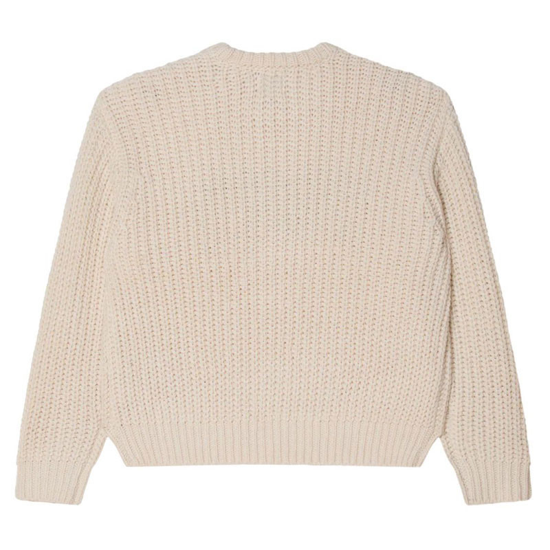 Jersey Obey: Obey Collegiate Sweater (Whisper Wht Mult)