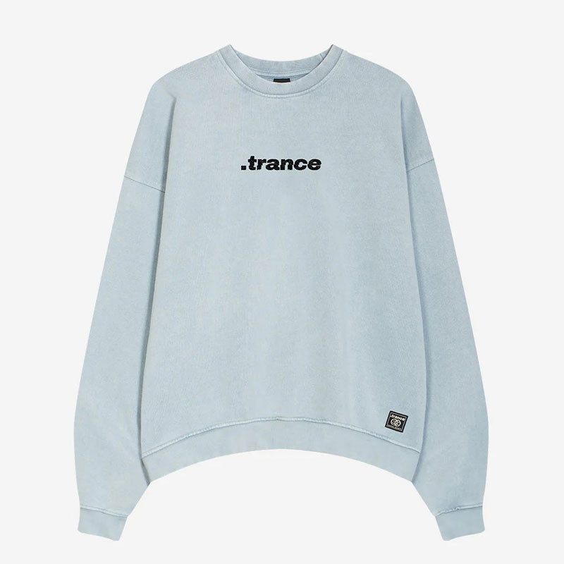 Sudadera Kaotiko: Crew Washed Trance The End (Steel)