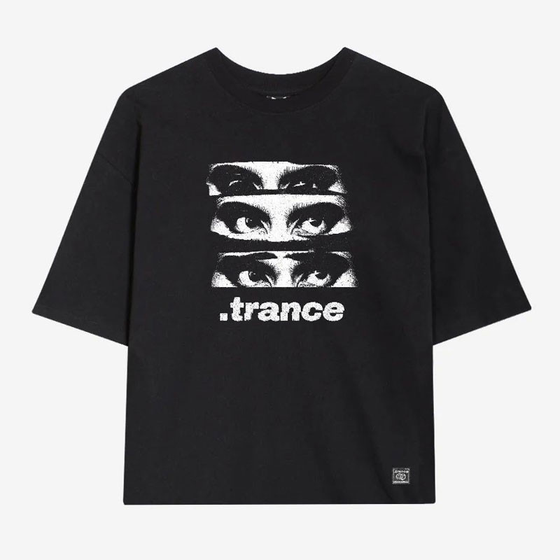 Camiseta Kaotiko: MC Trance Eyes (Black)