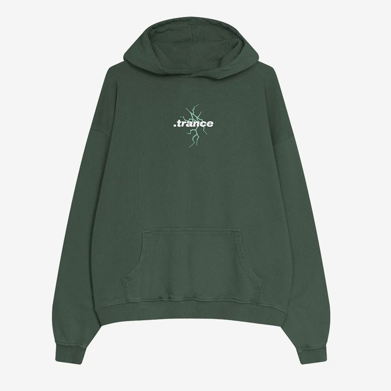 Sudadera Kaotiko: Sud Ca Washed Trance (Green)