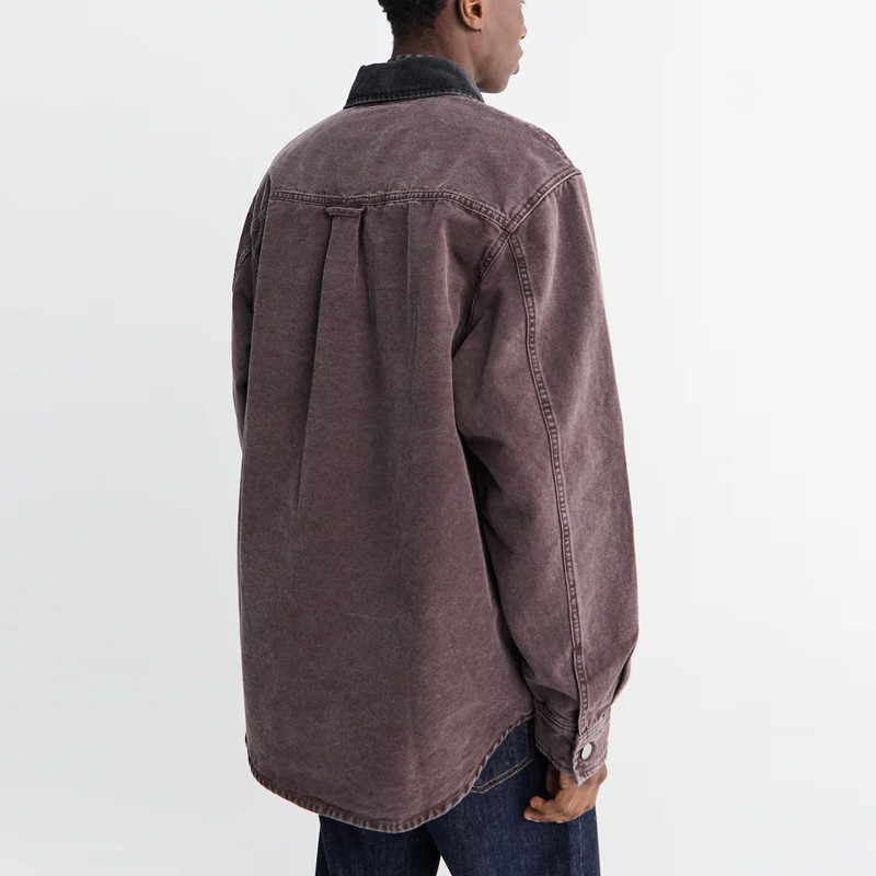 Chaqueta Carhartt WIP: Mitch Shirt Jacket (Palisander Black)