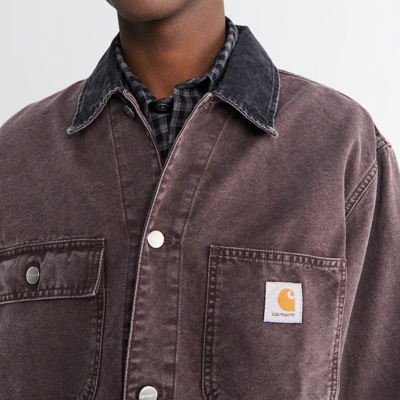 Chaqueta Carhartt WIP: Mitch Shirt Jacket (Palisander Black)