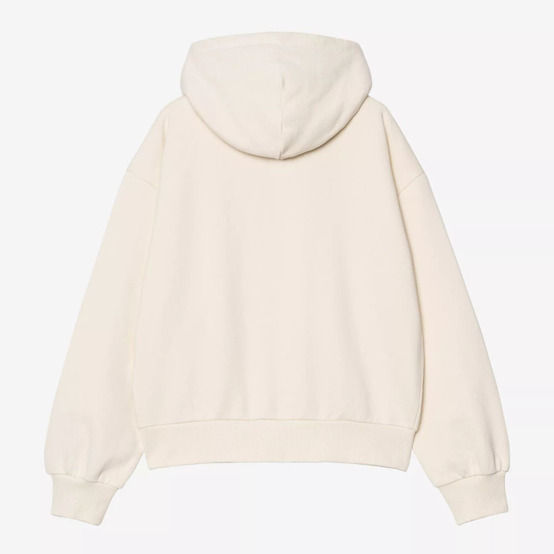 Sudadera Carhartt WIP: W Hooded Casey Jacket (Natural Silver)