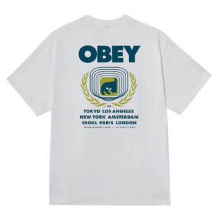 Camiseta Obey: Obey Icon Eye Wreath (White)
