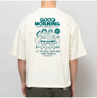 Camiseta Kaotiko: MC Good Morning Organic Cotton (Ivory)