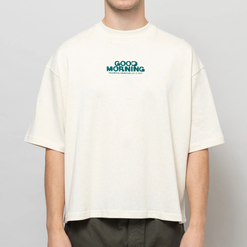 Camiseta Kaotiko: MC Good Morning Organic Cotton (Ivory)