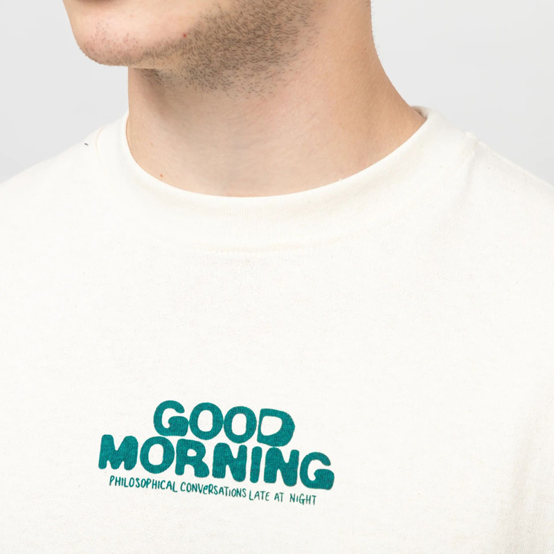 Camiseta Kaotiko: MC Good Morning Organic Cotton (Ivory)