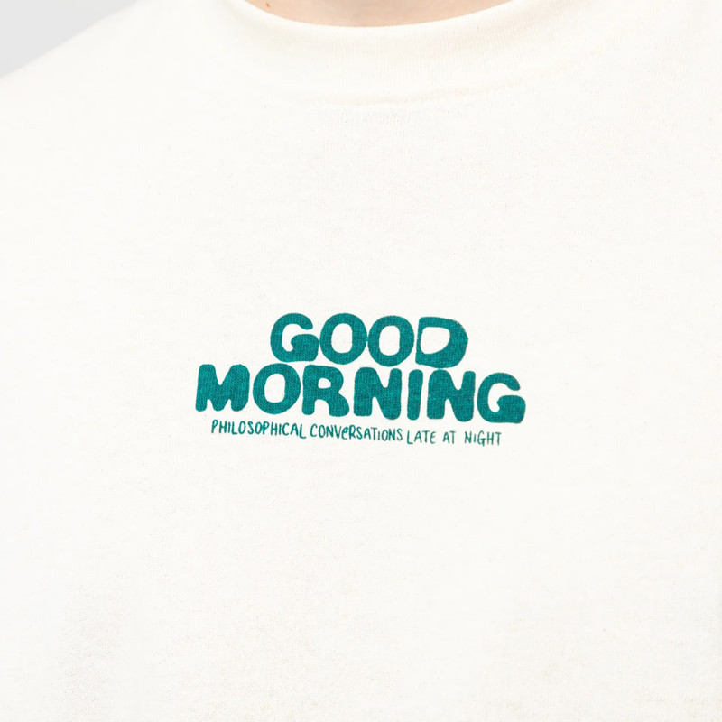 Camiseta Kaotiko: MC Good Morning Organic Cotton (Ivory)