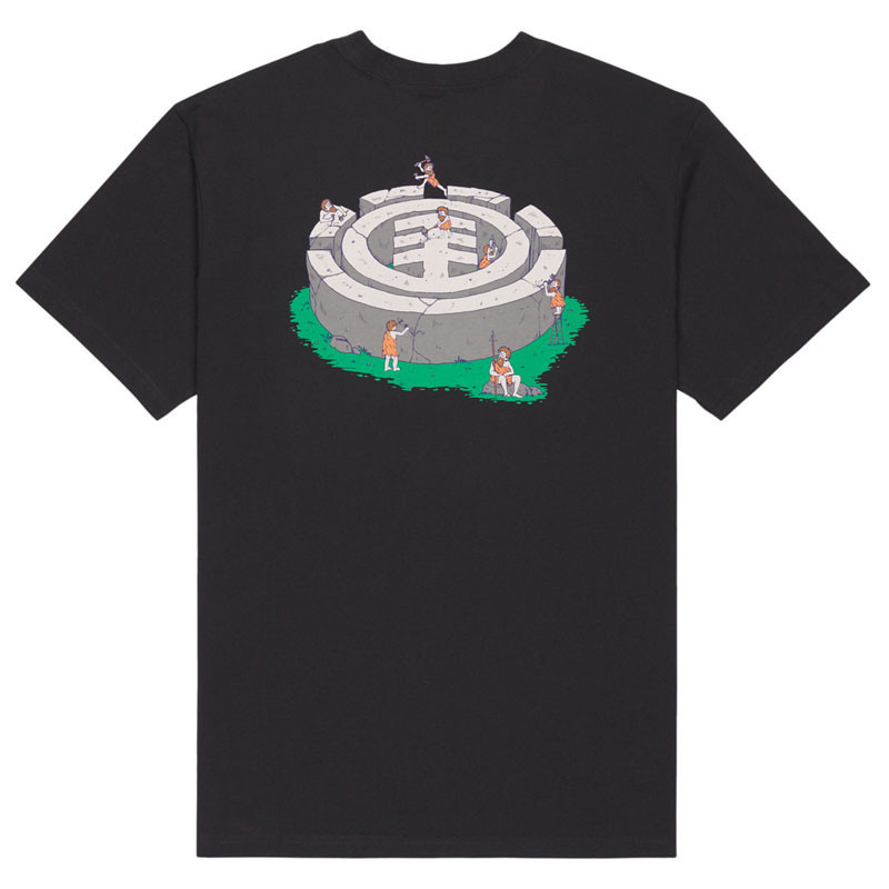 Camiseta Element: Stone Age (Off Black)