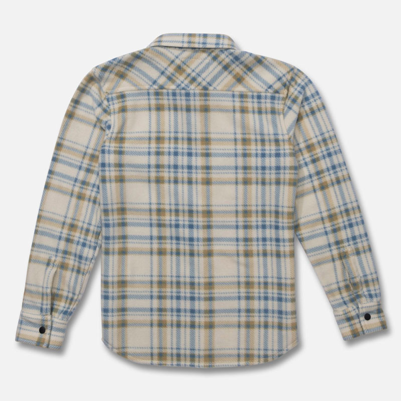 Camisa Salty Crew: Swellter Polar Flannel Shirt (Birch)