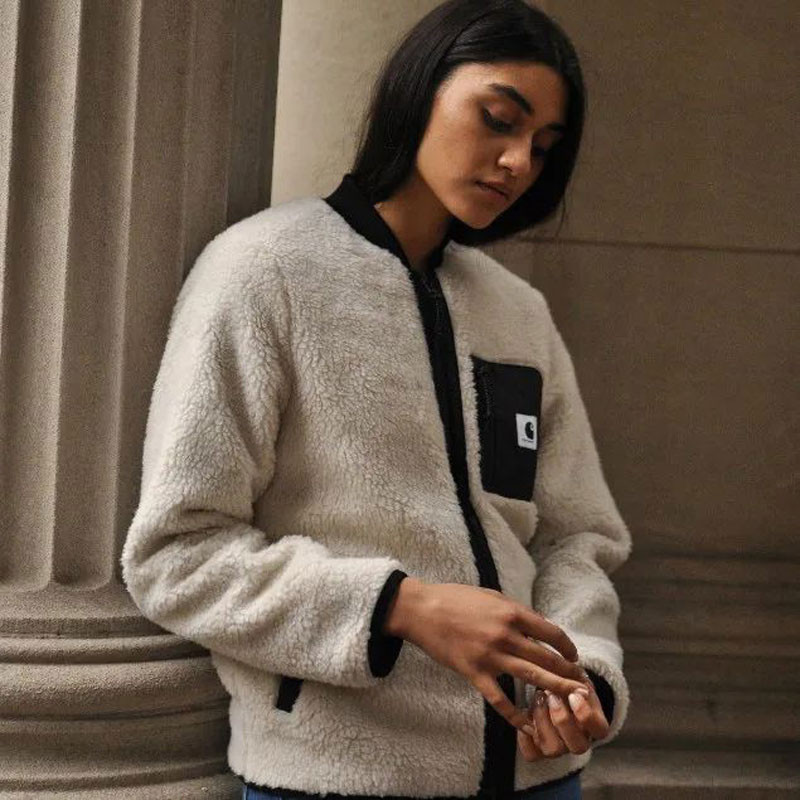Chaqueta Carhartt WIP: W Janet Liner (Fleur De Sel Black)
