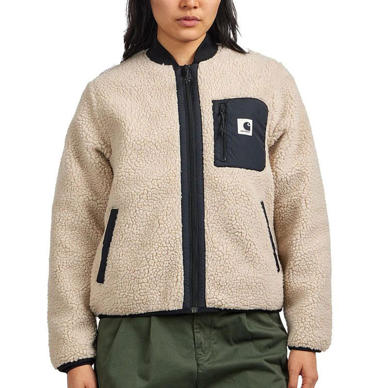 Chaqueta Carhartt WIP: W Janet Liner (Fleur De Sel Black)