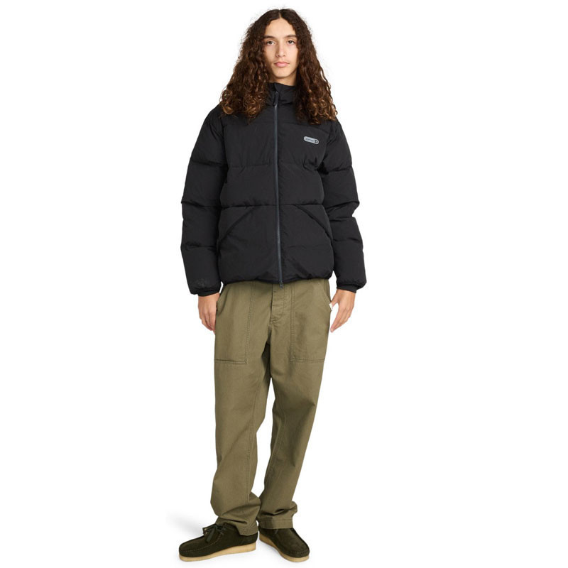 Chaqueta Element: Hooded Puffer (Flint Black)