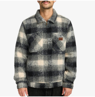 Chaqueta RVCA: Dayshift Zip (Black)