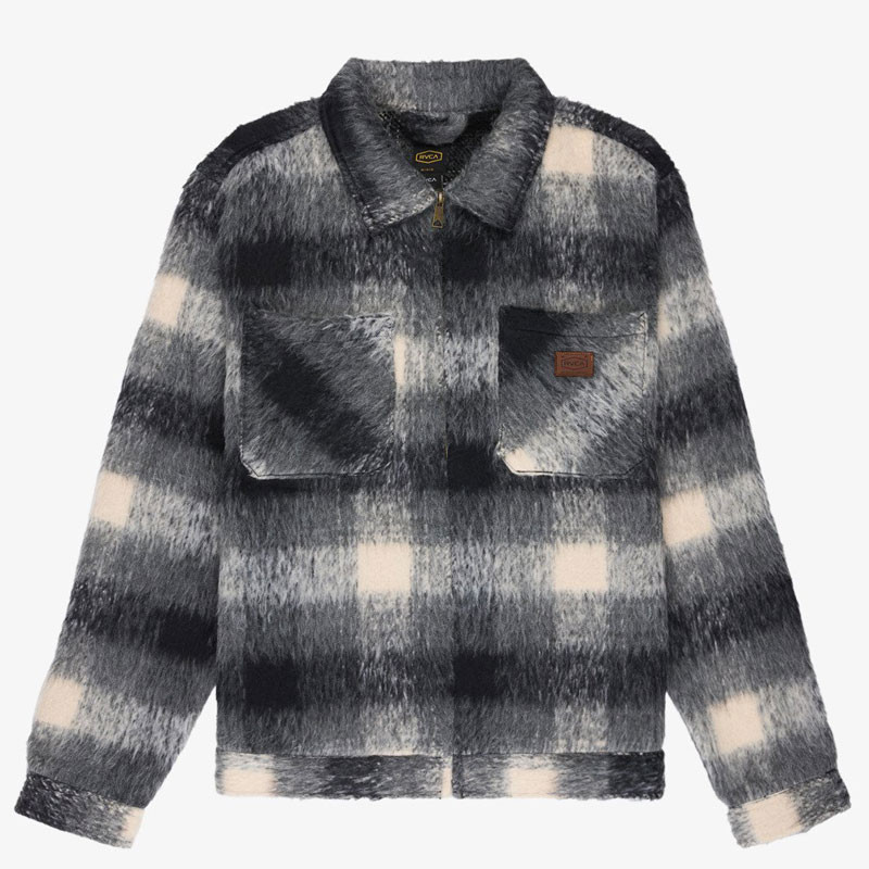 Chaqueta RVCA: Dayshift Zip (Black)