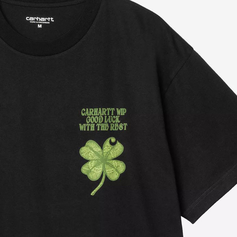 Camiseta Carhartt WIP: SS Clover T-Shirt (Black)