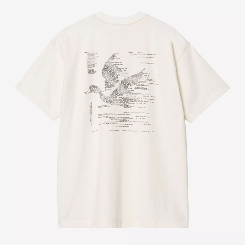 Camiseta Carhartt WIP: SS Punched T-Shirt (Wax)