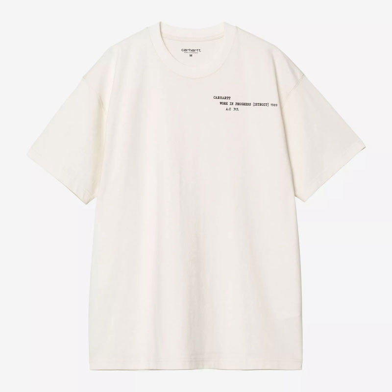 Camiseta Carhartt WIP: SS Punched T-Shirt (Wax)
