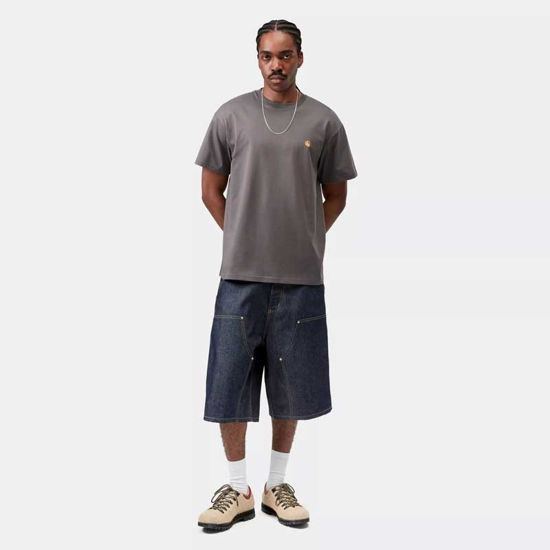 Camiseta Carhartt WIP: SS Chase T-Shirt (Porphyry Gold)