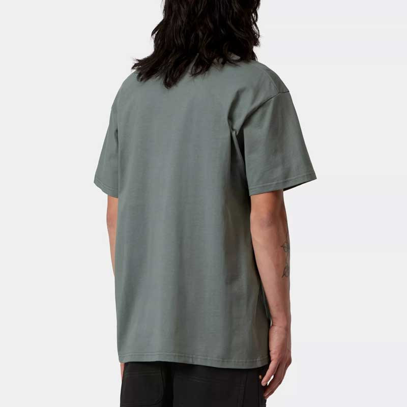 Camiseta Carhartt WIP: SS Chase T-Shirt (Velvet Green Gold)